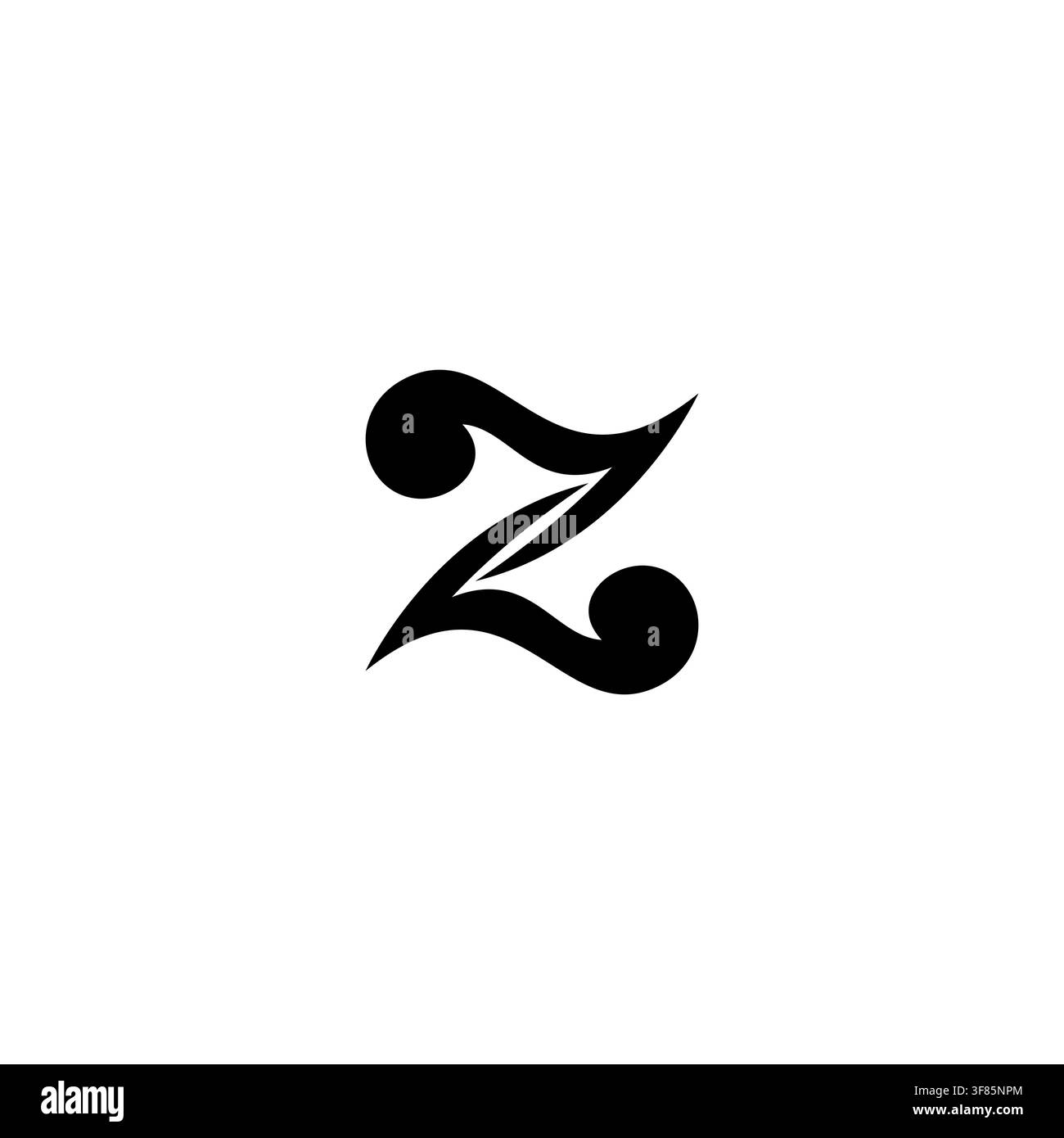 Schriftzug Z Logo Design Vektor. Z Initialsymbol für Ihre Marke Stock Vektor