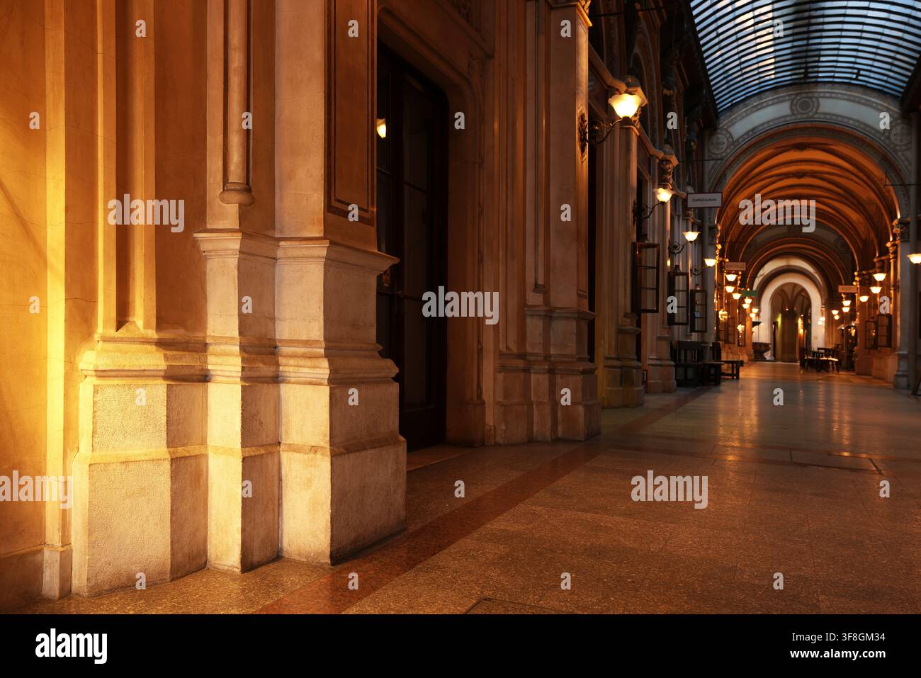 Österreich, Wien, Palais Ferstl, Schloss, Burg, Residenz, Architektur, Sehenswürdigkeit, es ist eines der schönsten Bauwerke von Wien! Stockfoto