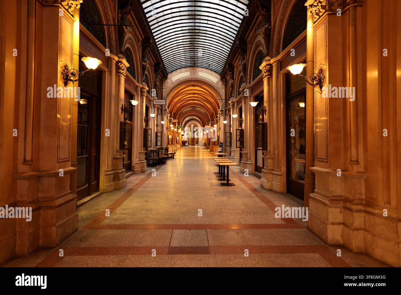 Österreich, Wien, Palais Ferstl, Schloss, Burg, Residenz, Architektur, Sehenswürdigkeit, es ist eines der schönsten Bauwerke von Wien! Stockfoto