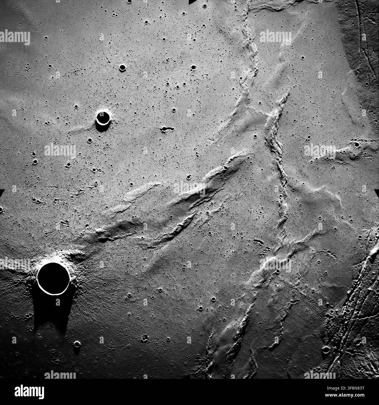 Foto der Apollo-17-Mission, aufgenommen während des Apollo-Raumfahrtprogramms. Stockfoto