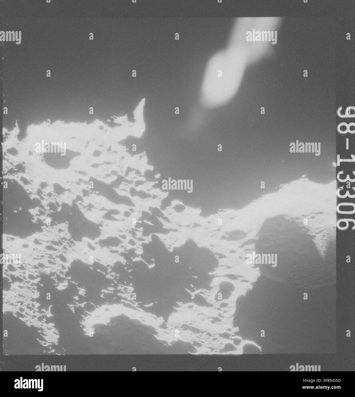 Foto der Apollo-15-Mission, aufgenommen während des Apollo-Raumfahrtprogramms. Stockfoto