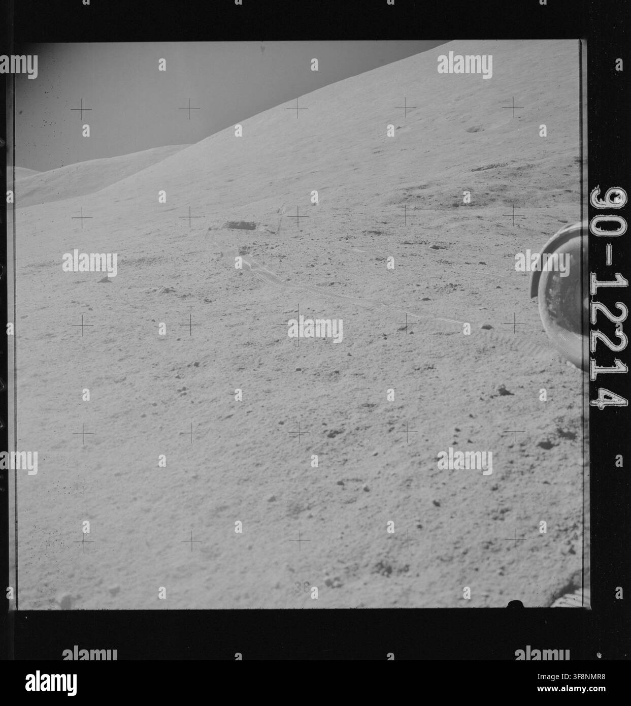 Foto der Apollo-15-Mission, aufgenommen während des Apollo-Raumfahrtprogramms. Stockfoto
