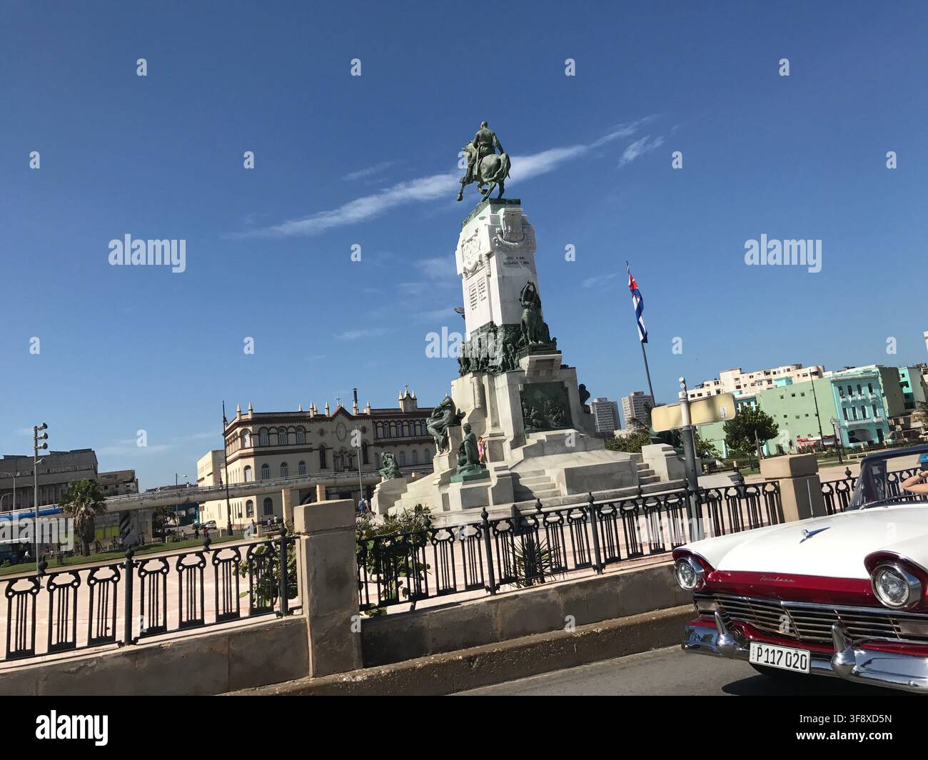 Denkmal für Antonio Maceo in Havanna, Kuba Stockfoto