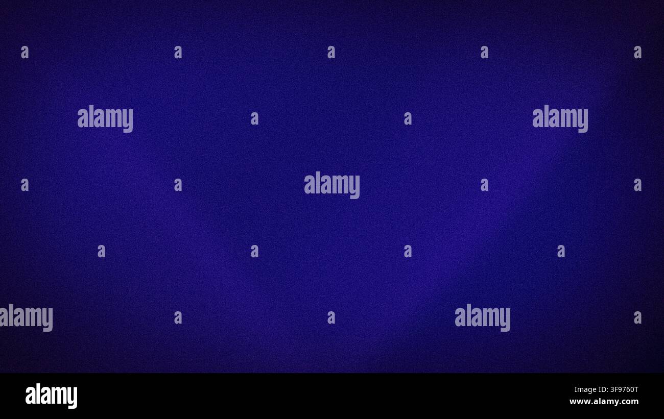 Tiefe 4K-granulierte abstrakte Farbverlaufshintergrund mit lebendigen dunkelblauen königsblauen und violetten Tönen Stockfoto