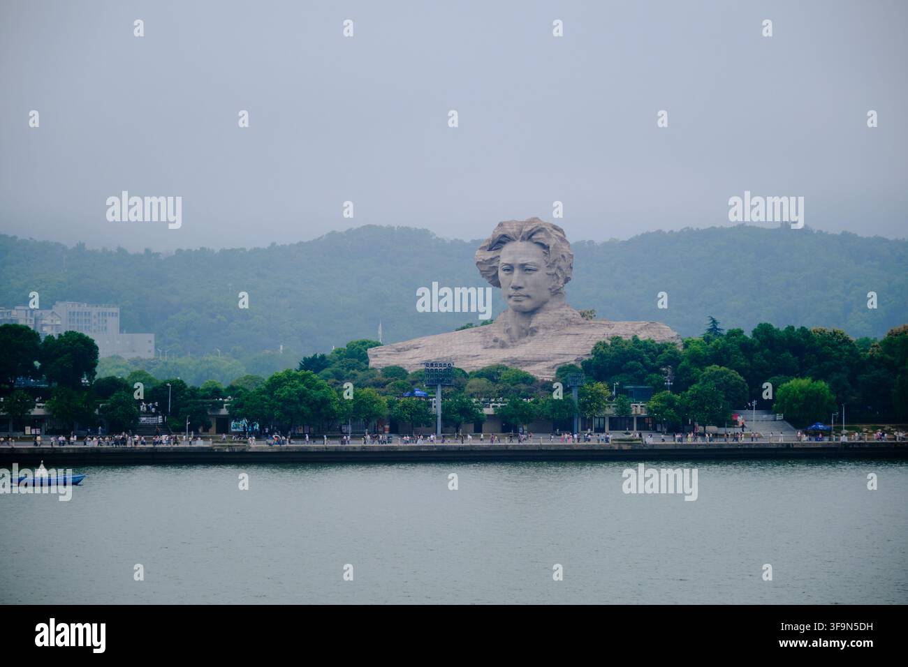 Mao-Zedong-Jugendstatue in Changsha, China Stockfoto