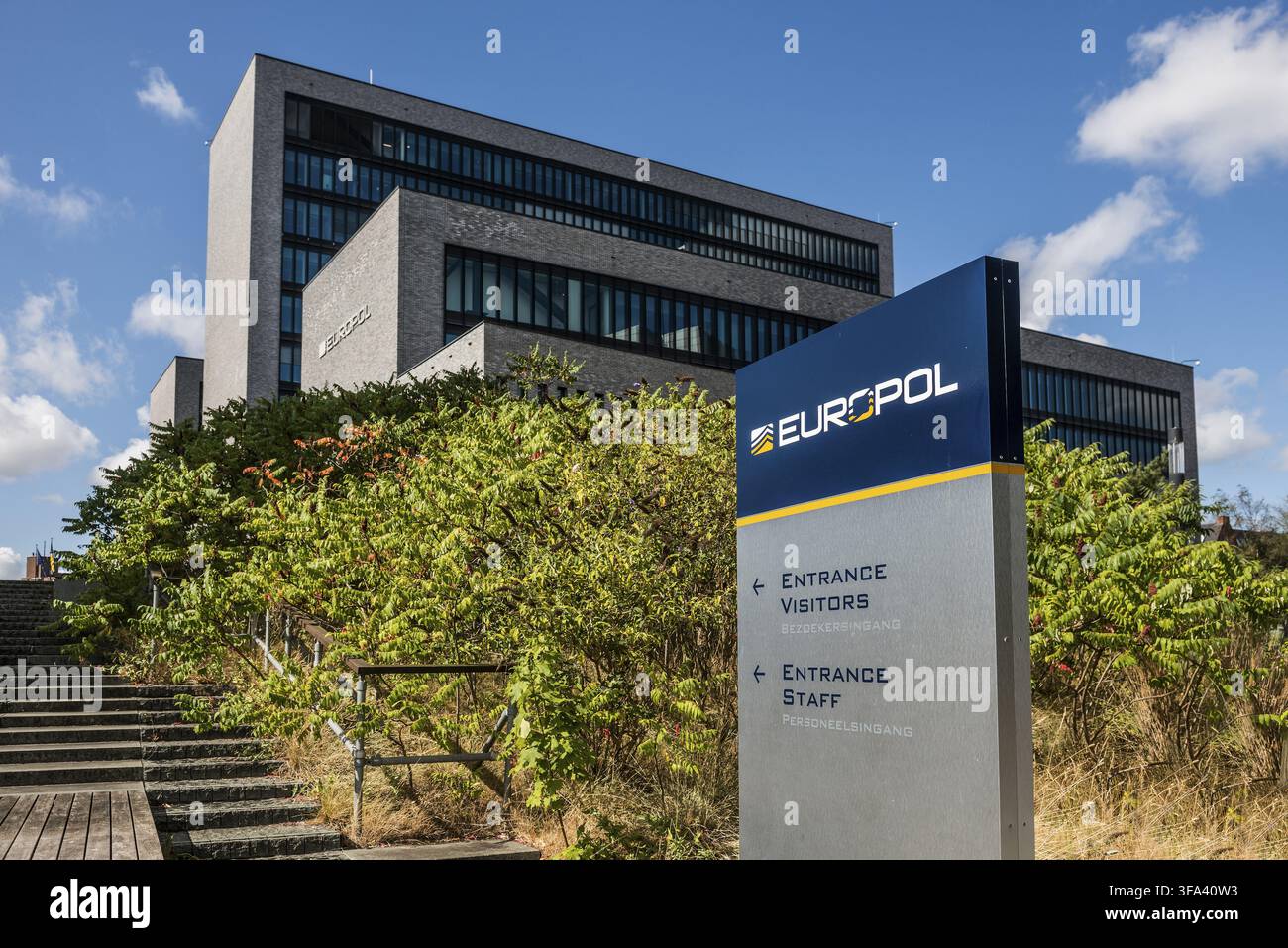 Europol, Europäische Polizeibehörde, Polizei, Europäische Union, Den Haag, Niederlande Stockfoto