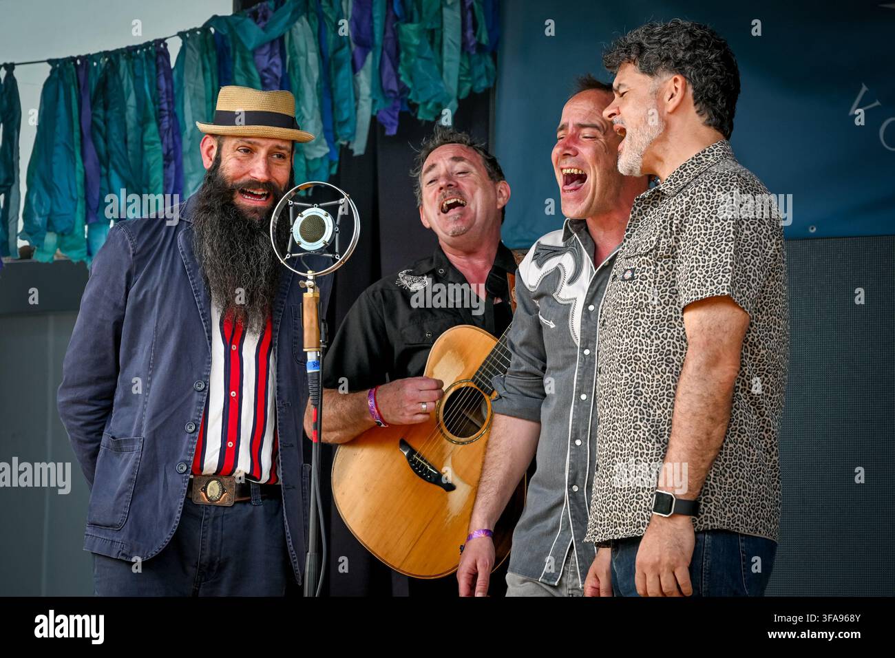 Track Dogs, Costa Music Festival, Ibiza, Spanien Stockfoto
