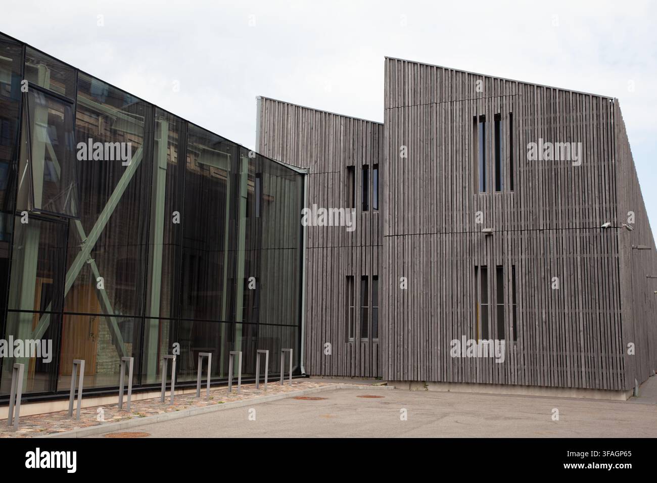 Hanzas Perons, ein Kultur- und Unterhaltungszentrum in Riga, Lettland Stockfoto