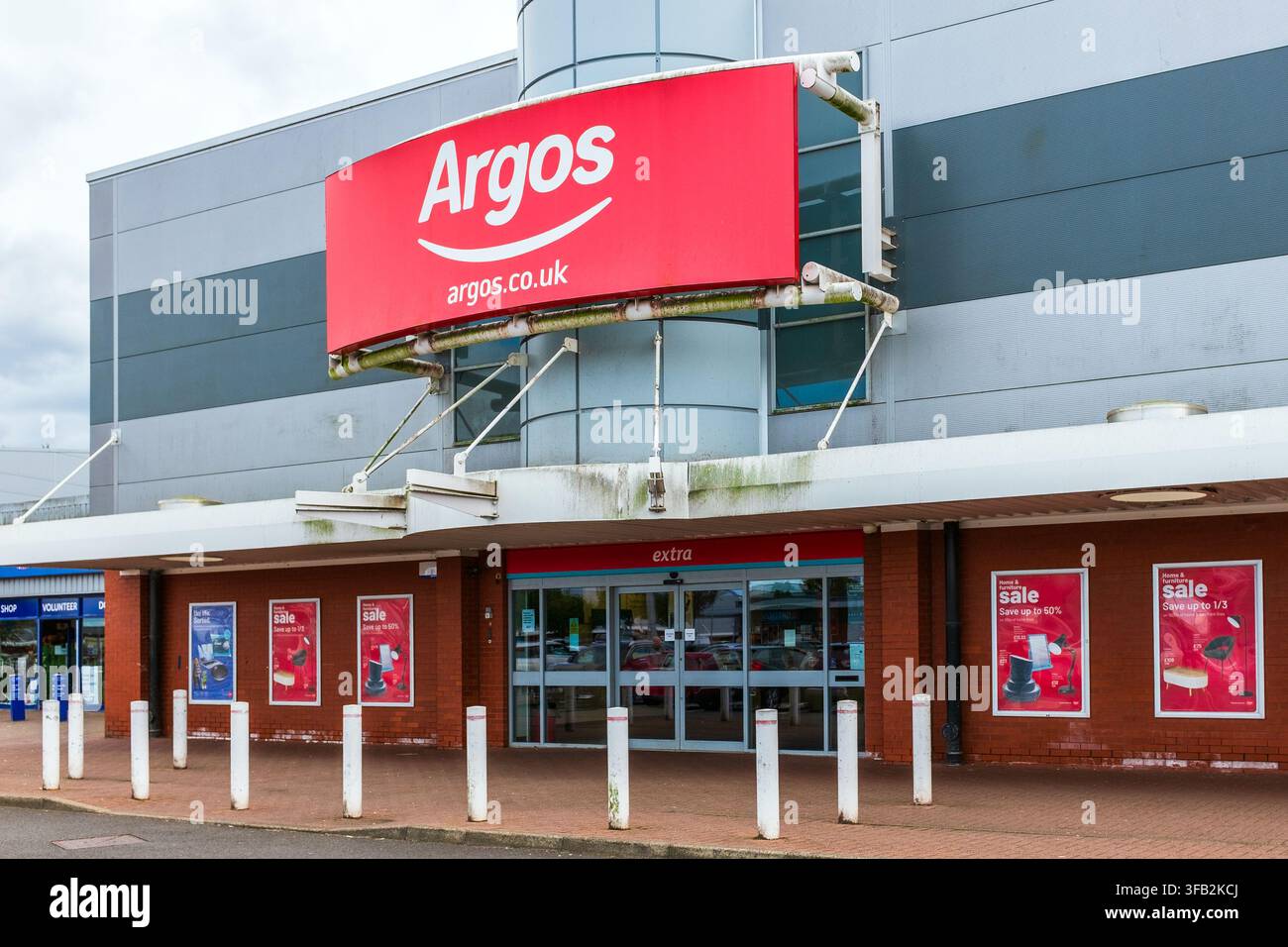 Argos Extra-Einzelhandelsgeschäft, Linwood, Schottland. Stockfoto
