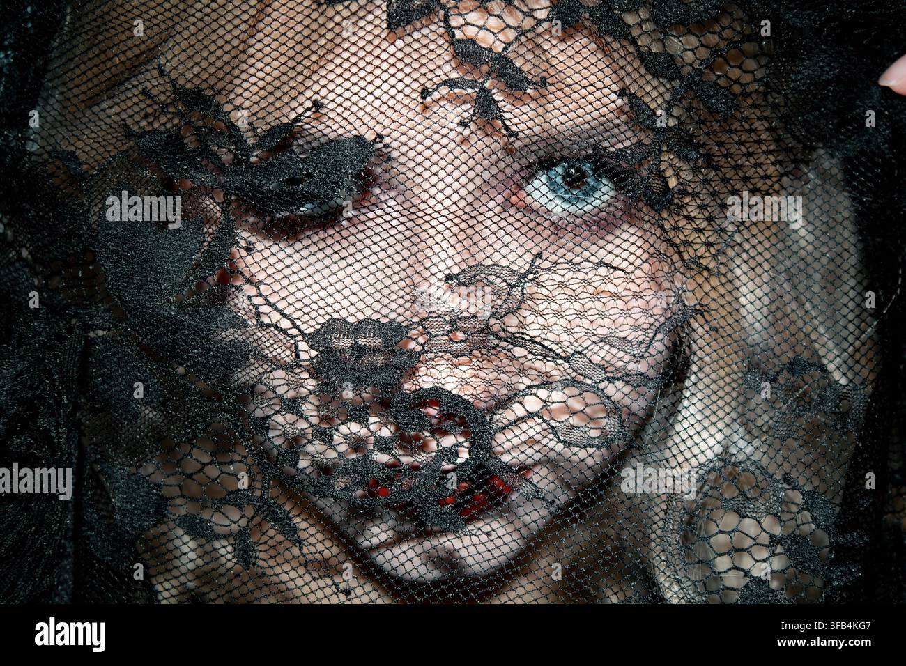 Gothic girl Stockfoto