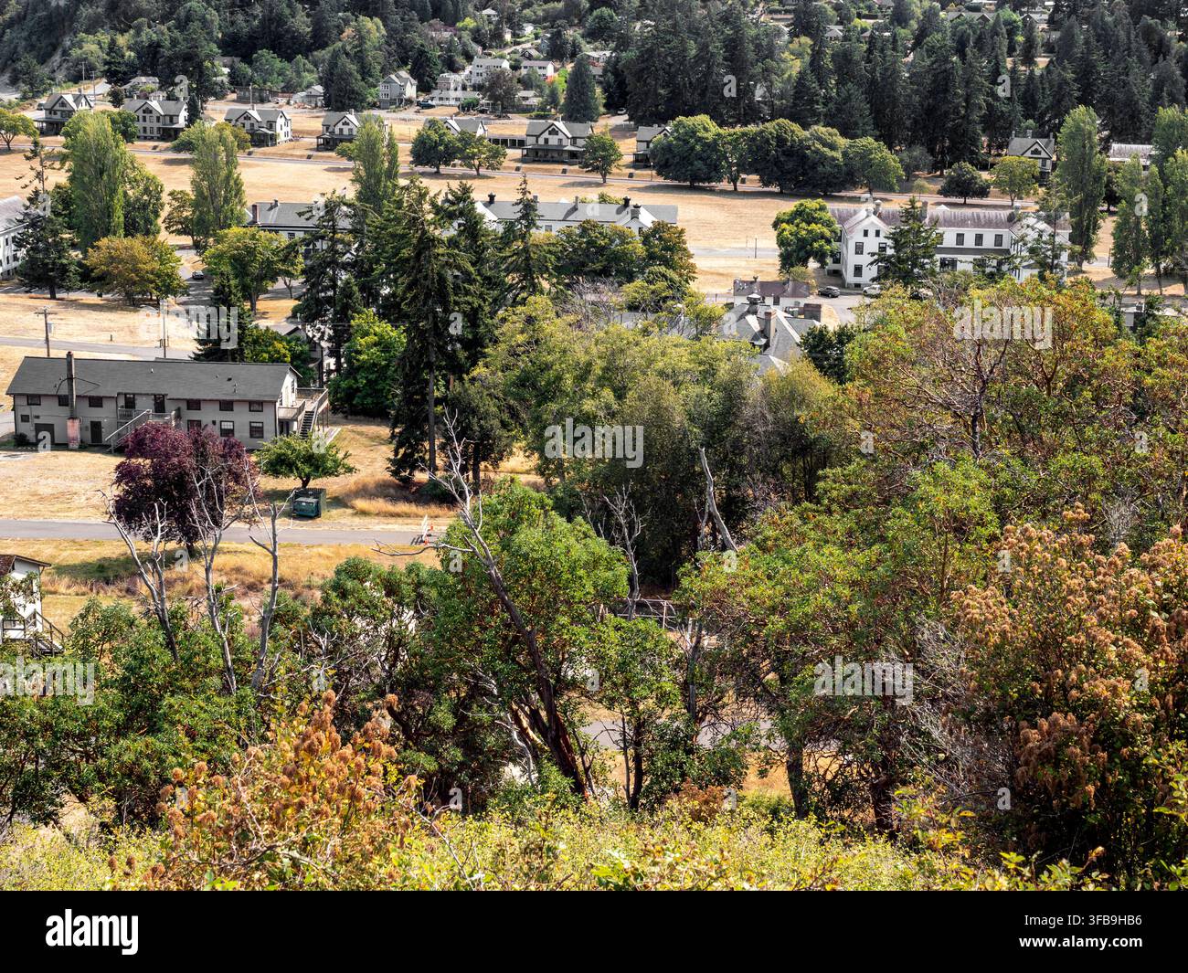 WA312561-00....WASHINGTON - Fort Warden State Park in Port Townsend. Stockfoto