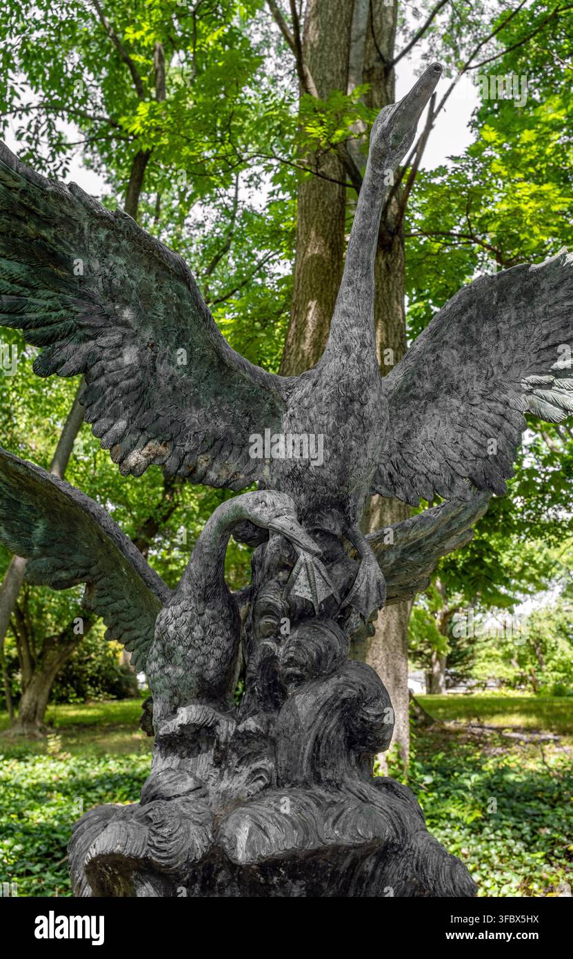 Sharpe Park und Vogelreservat, Haverford, Pa. Stockfoto
