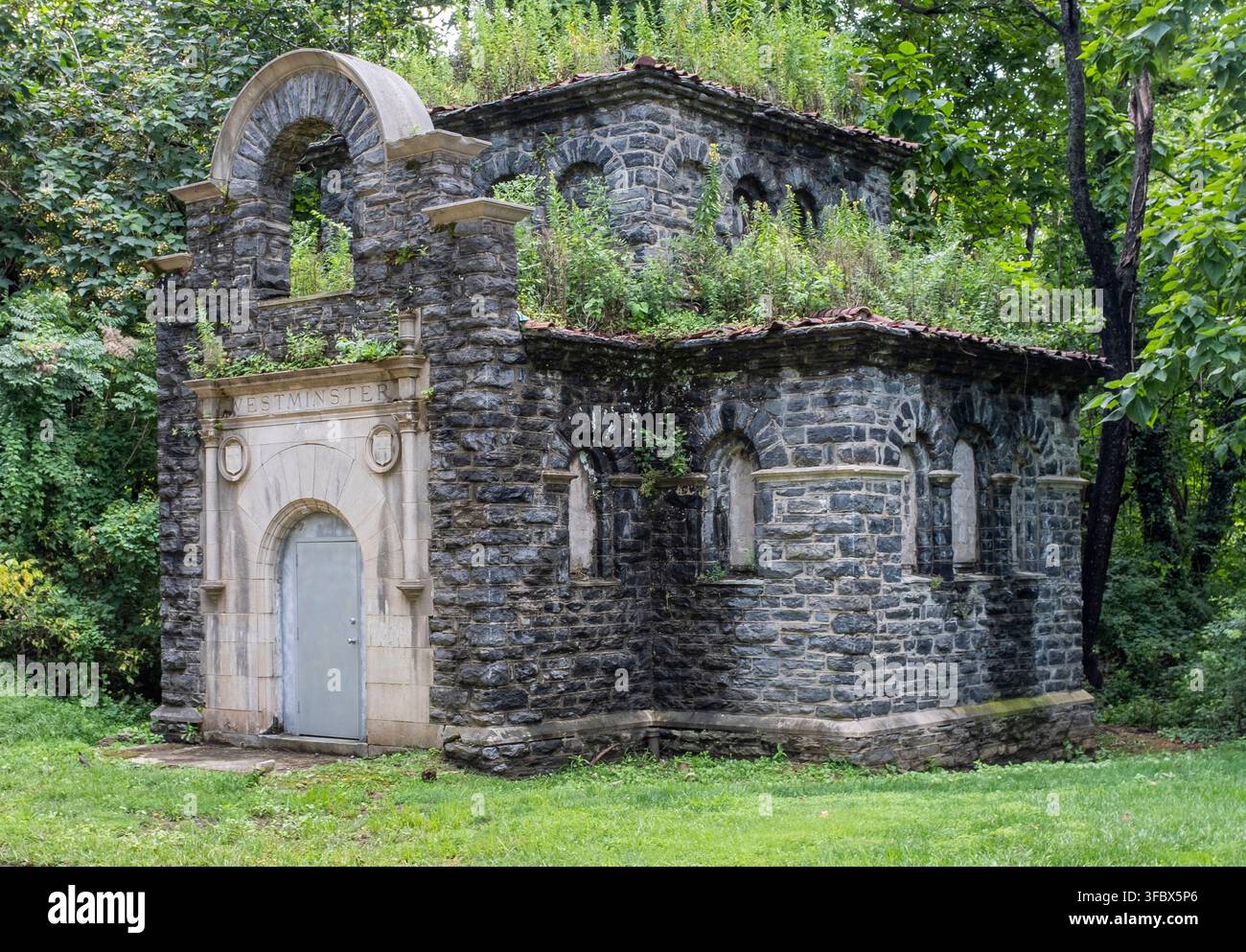 Beobachtungsfotos von: Manayunk bis Cynwyd Heritage Trail einschließlich Westminster Cemetery & Bala Cynwyd, Pennsylvania Stockfoto