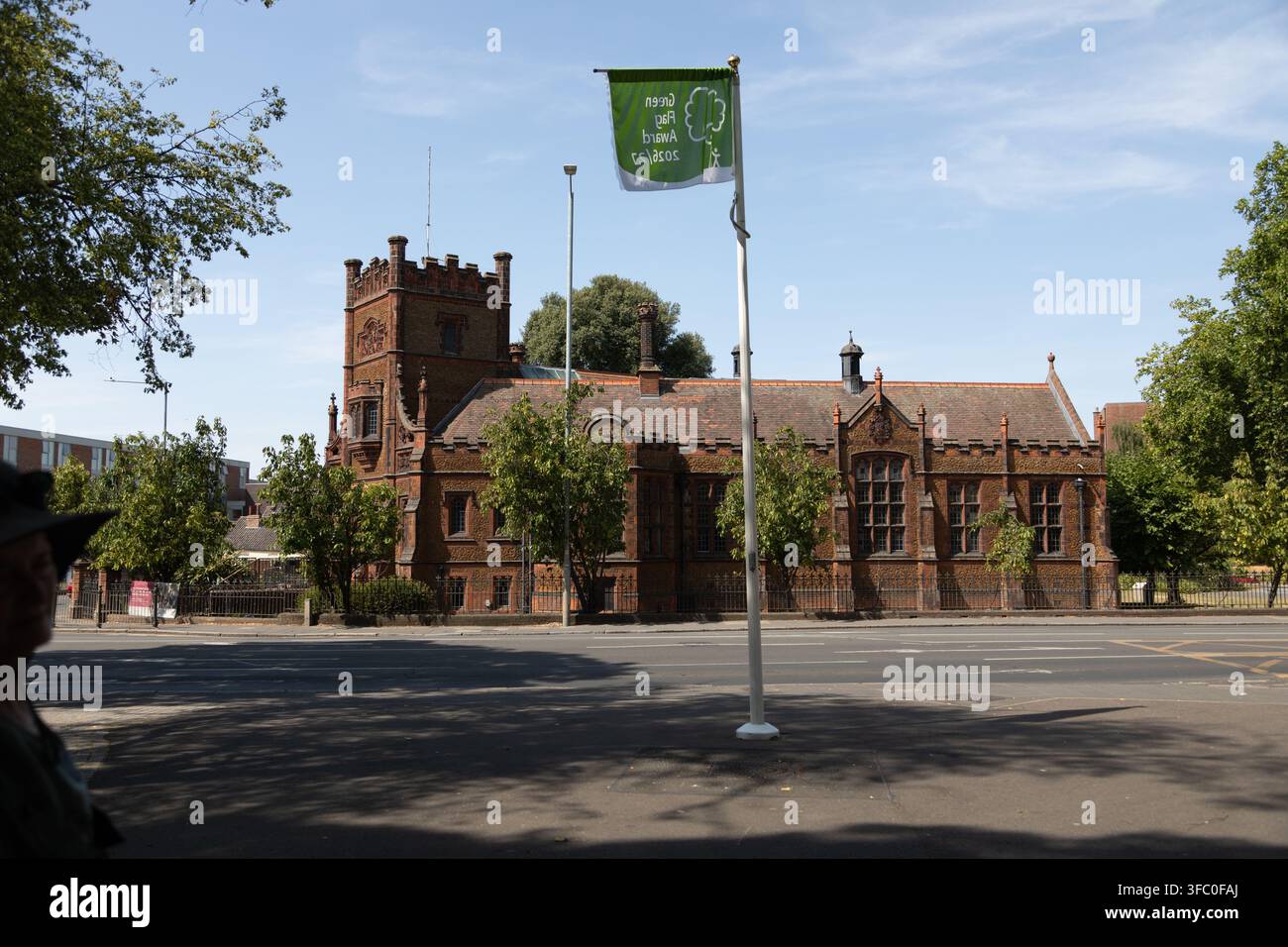Alte Bibliothek, London Road, Kings Lynn, Norfolk, August 2026 Stockfoto