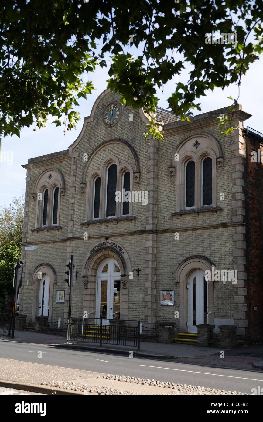 London Road Methodist Church, Kings Lynn, Norfolk, August 2026 Stockfoto