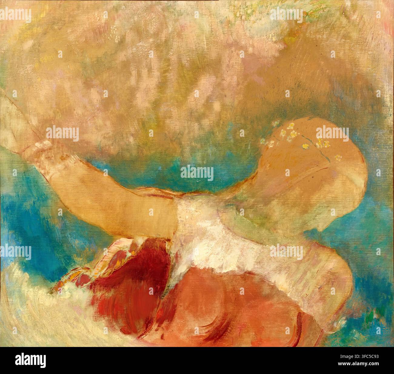 Odilon Redon – Ophelia (Ophélie), ca. 1900 - 1905 Stockfoto