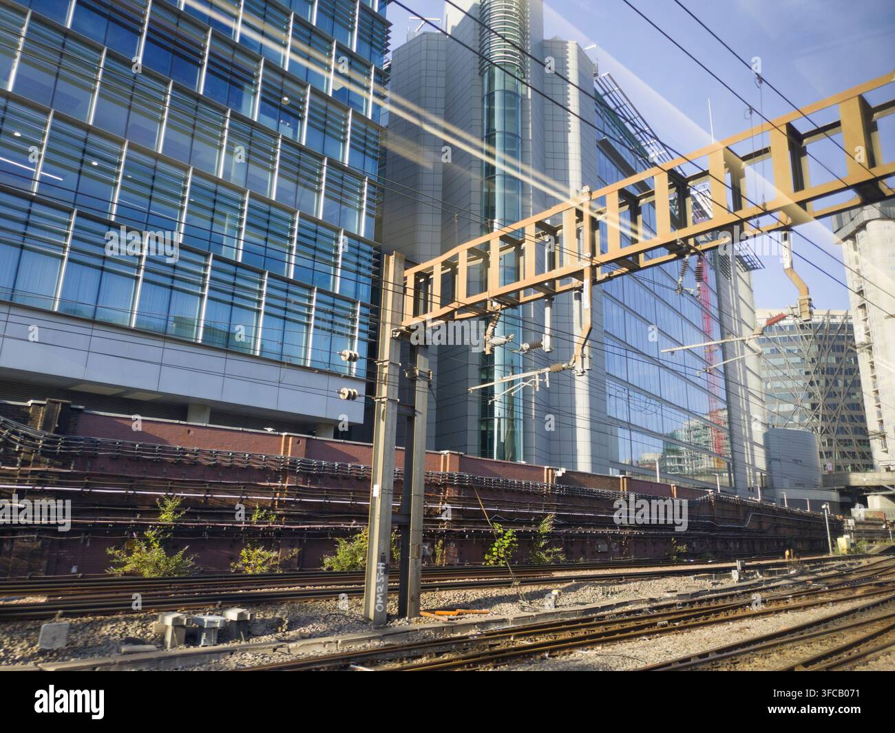Die Paddington-Basin-Entwicklung in der Nähe des Paddington-Bahnhofs. Stockfoto