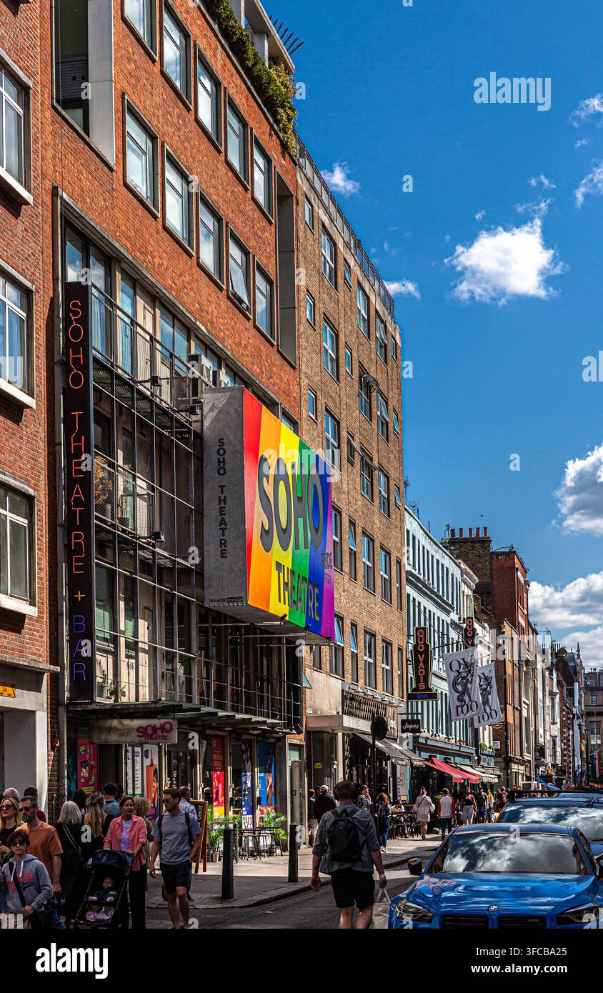 Soho Theatre, Soho, London, England, UK. Stockfoto