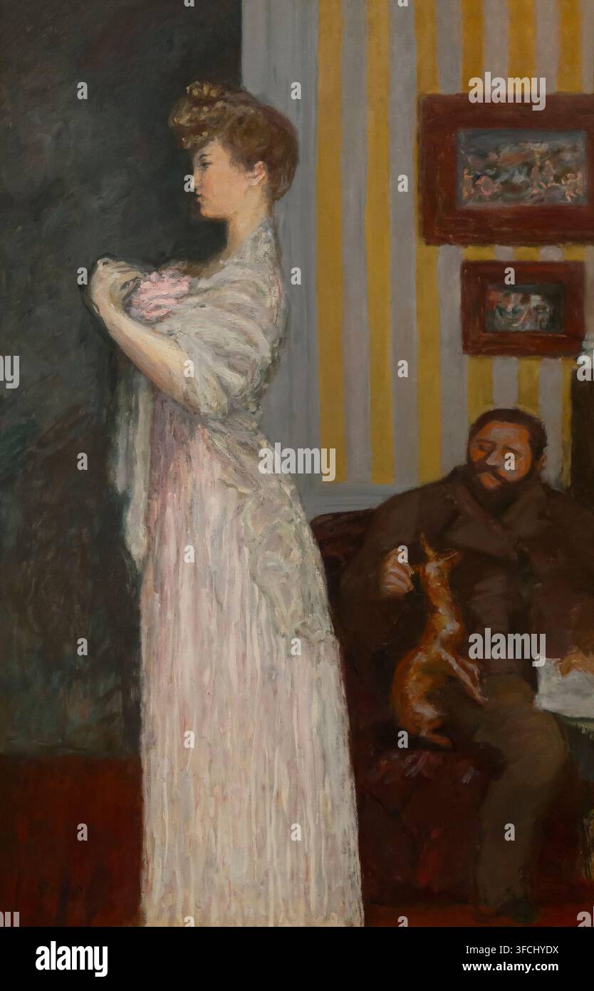 Thadee Natanson und Misia, Thadée Natanson und Misia, Pierre Bonnard, circa 1906 Stockfoto