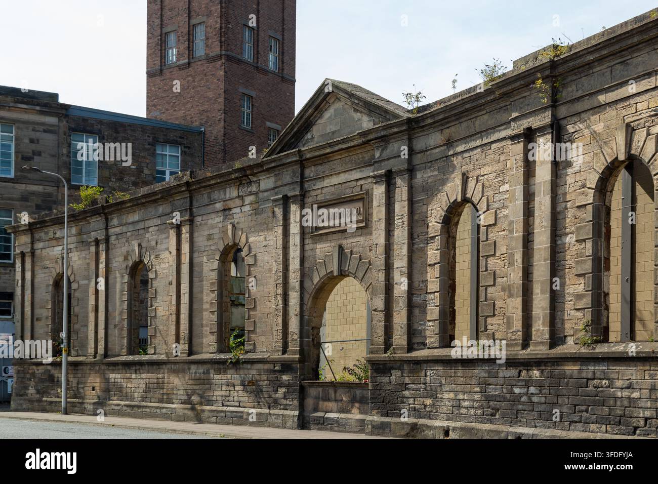 Nairn und Co ehemaligen Linoleum-Fabrik in Kirkcaldy Fife Schottland Stockfoto