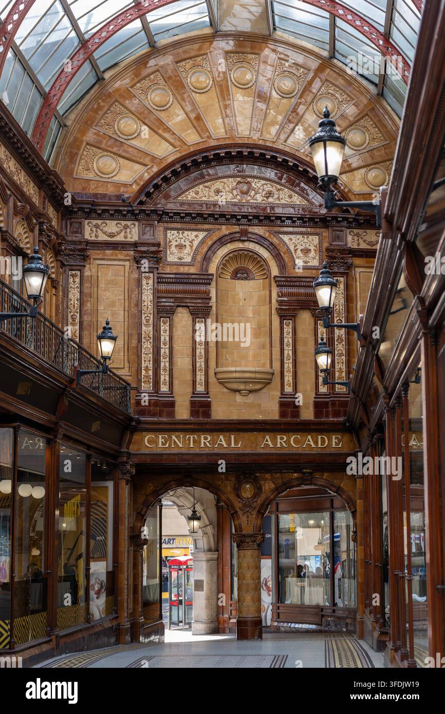 Zentralen Arcade, Newcastle Upon Tyne Stockfoto