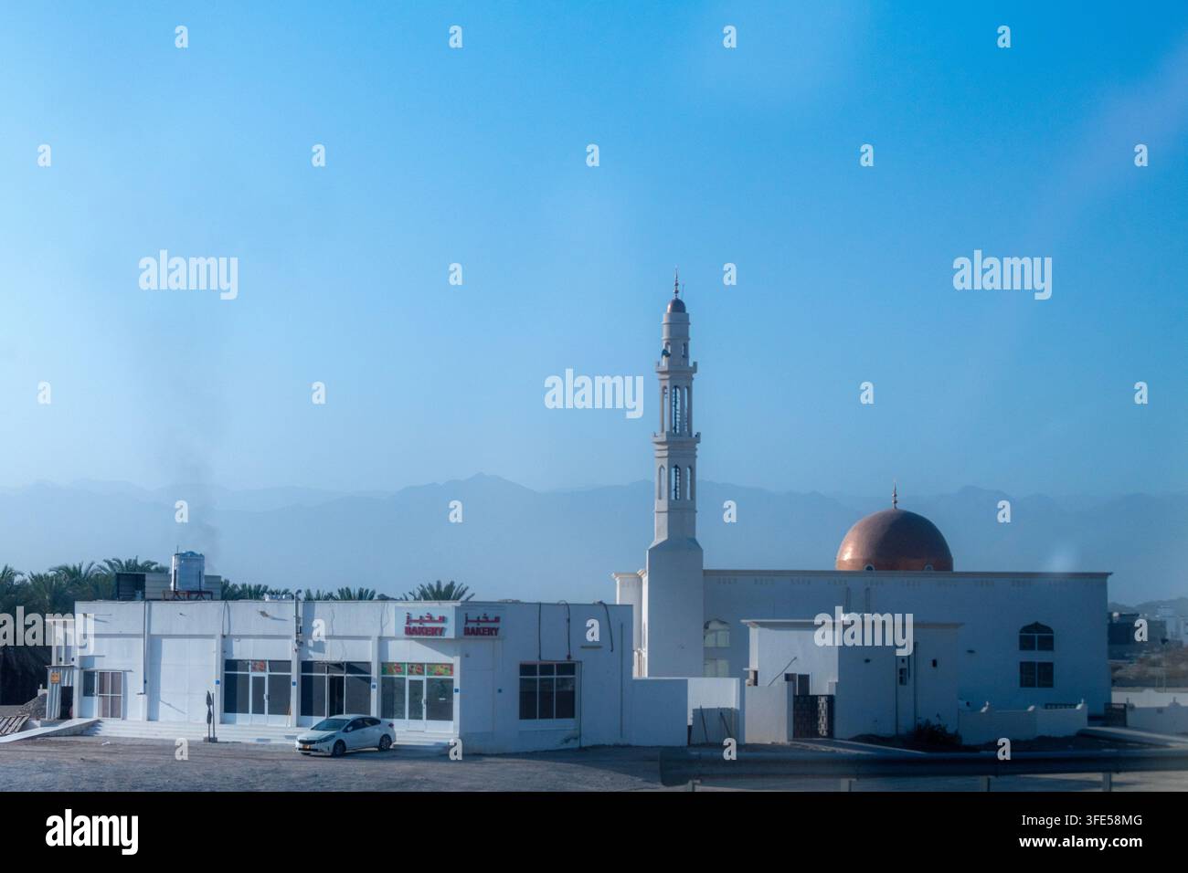 schöne Bilder der Moscheen in Oman Stockfoto