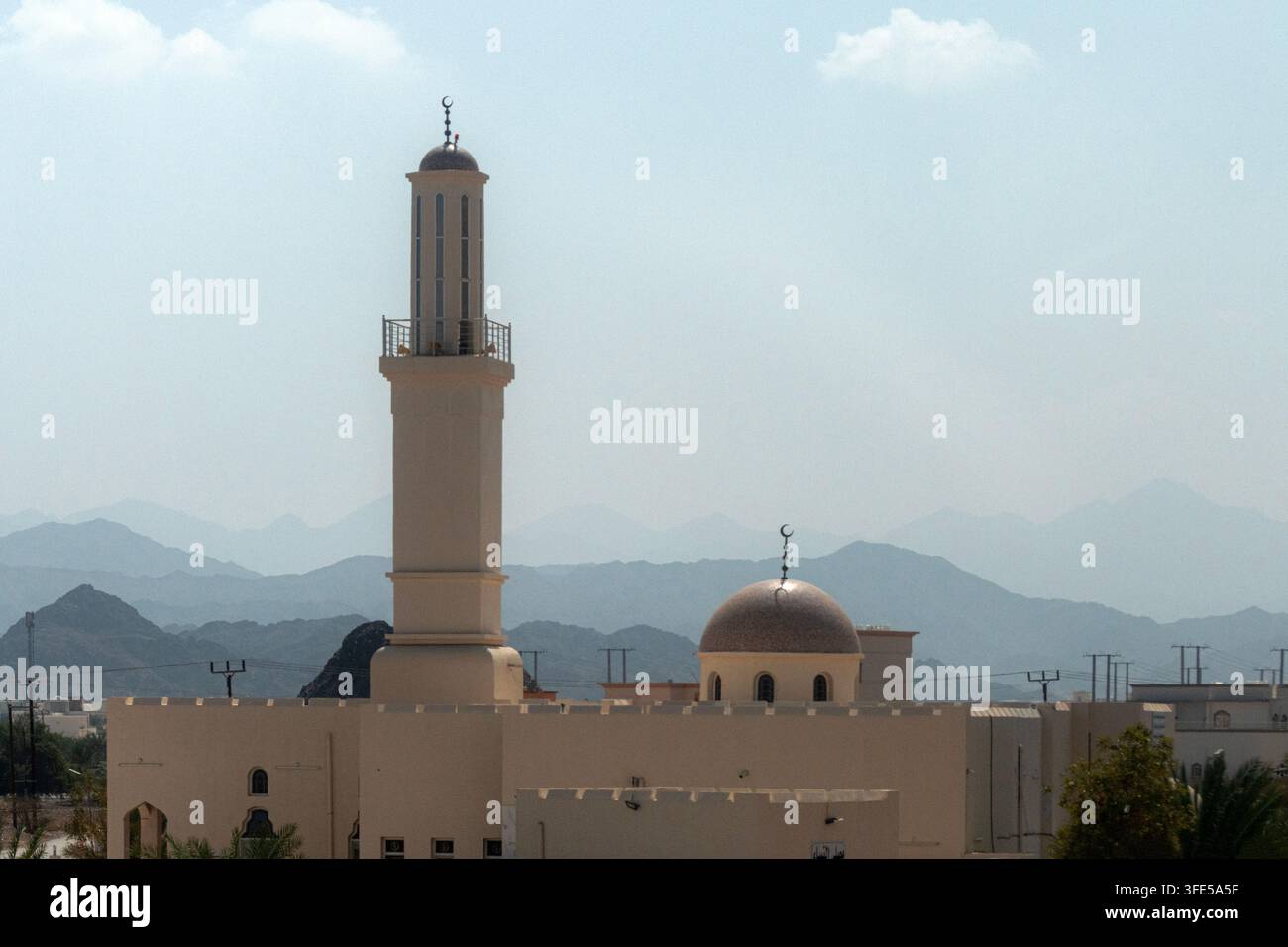 schöne Bilder der Moscheen in Oman Stockfoto