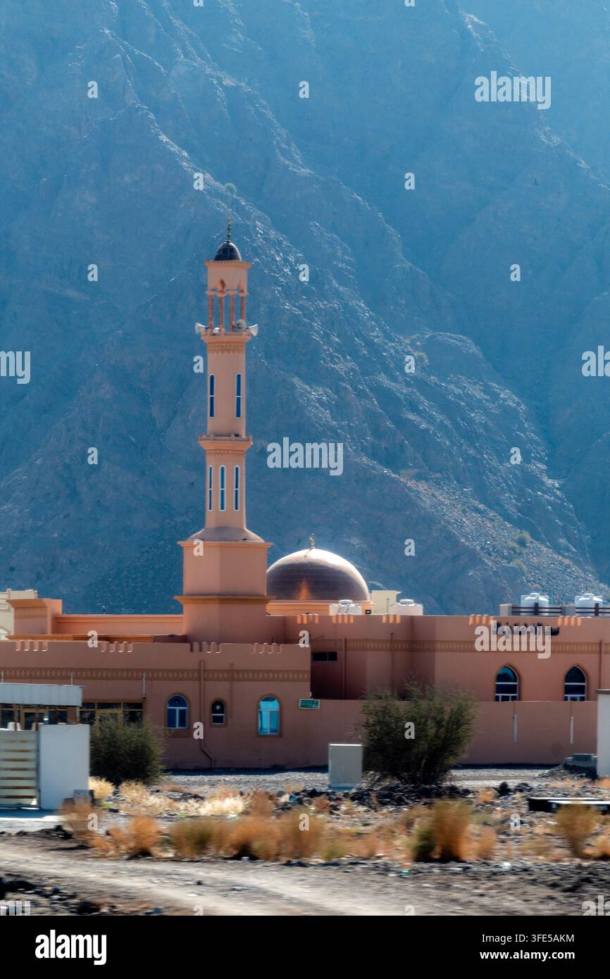 schöne Bilder der Moscheen in Oman Stockfoto