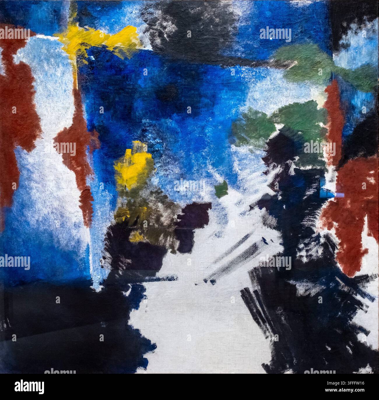 Alexander Rodtschenko, geb. 1879 - gest. 1935. Abstraktion (Bruch), 1920, Öl auf Leinwand. Museum of Modern Art, Costakis-Sammlung. Griechenland. Stockfoto