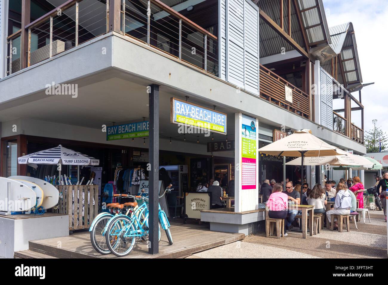 Byron Bay, Byron Shire, New South Wales, Australien Stockfoto