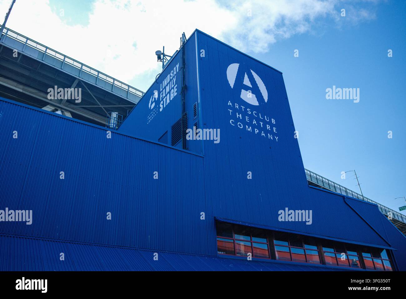 Die Arts Club Theatre Company auf Granville Island, Vancouver, BC. Stockfoto