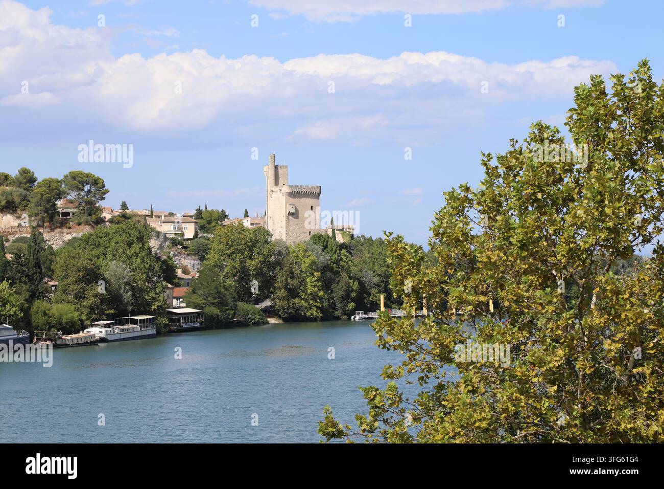 Turm Philippe-le-Bel in Villeneuve-lès-Avignon, Frankreich Stockfoto