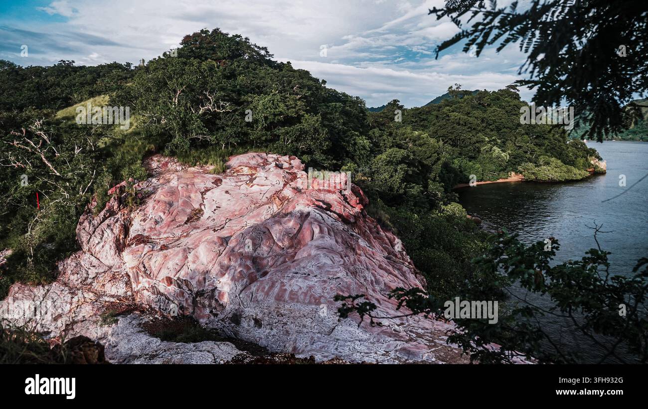 Mehrere Dinge zu sehen im Komodo-Nationalpark Stockfoto