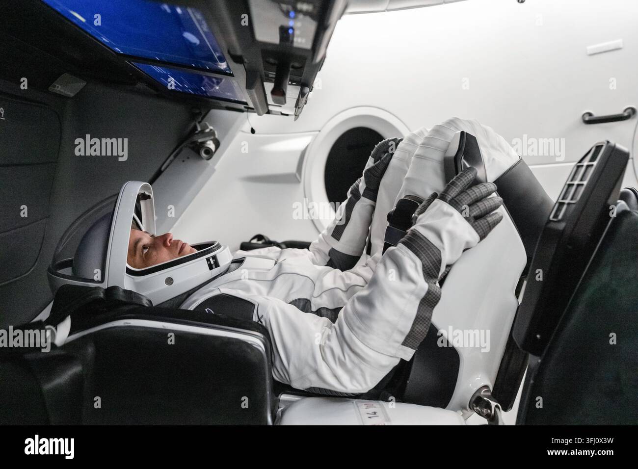 NASA-Astronautin und SpaceX Crew-13-Kommandantin Jessica Watkins, 8. Juni 2026 Stockfoto