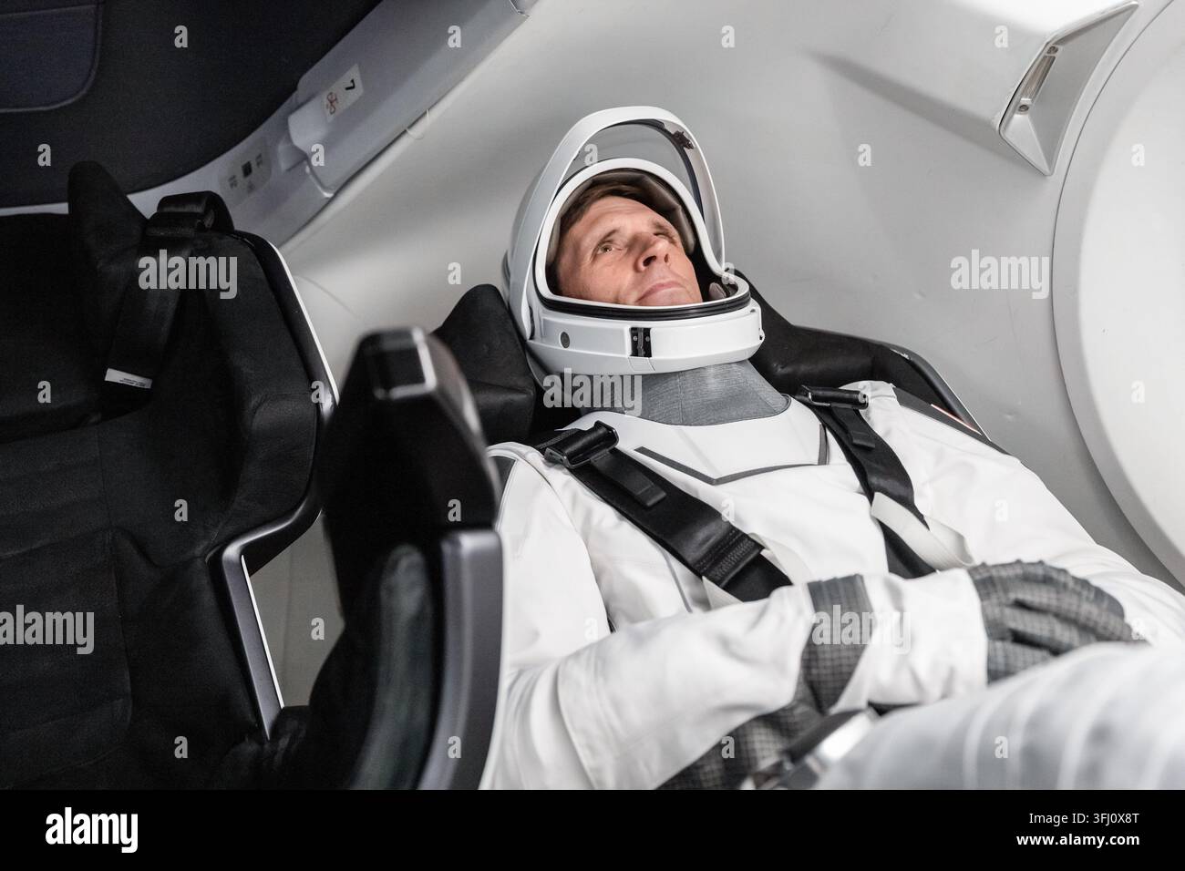 CSA (Kanadische Weltraumagentur) Astronaut und SpaceX Crew-13-Missionsspezialist Joshua Kutryk, 8. Juni 2026 Stockfoto
