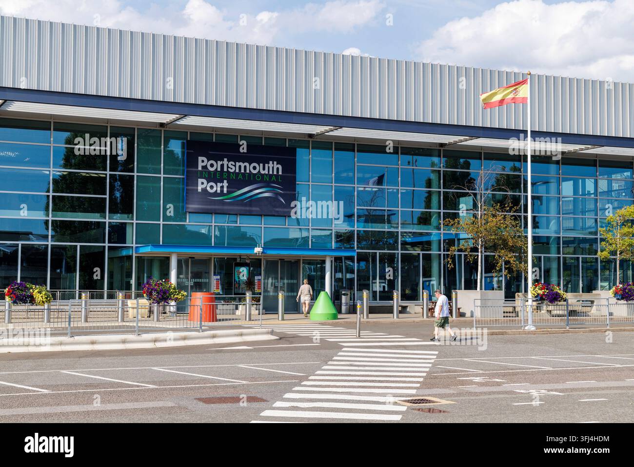Hafenbehörde-Gebäude, Portsmouth, UK Stockfoto