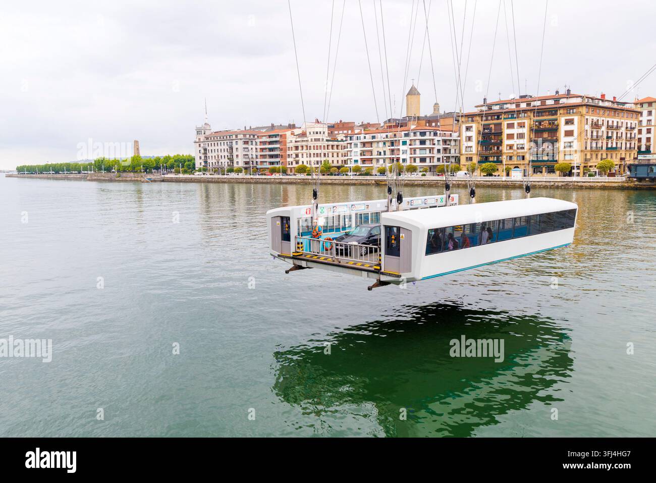 Transporterbrücke, Bilbao, Spanien Stockfoto