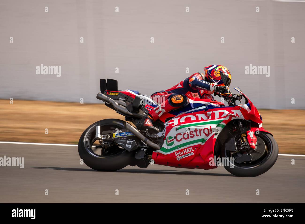 Motogp Silverstone Circuit Towcester England Stockfoto