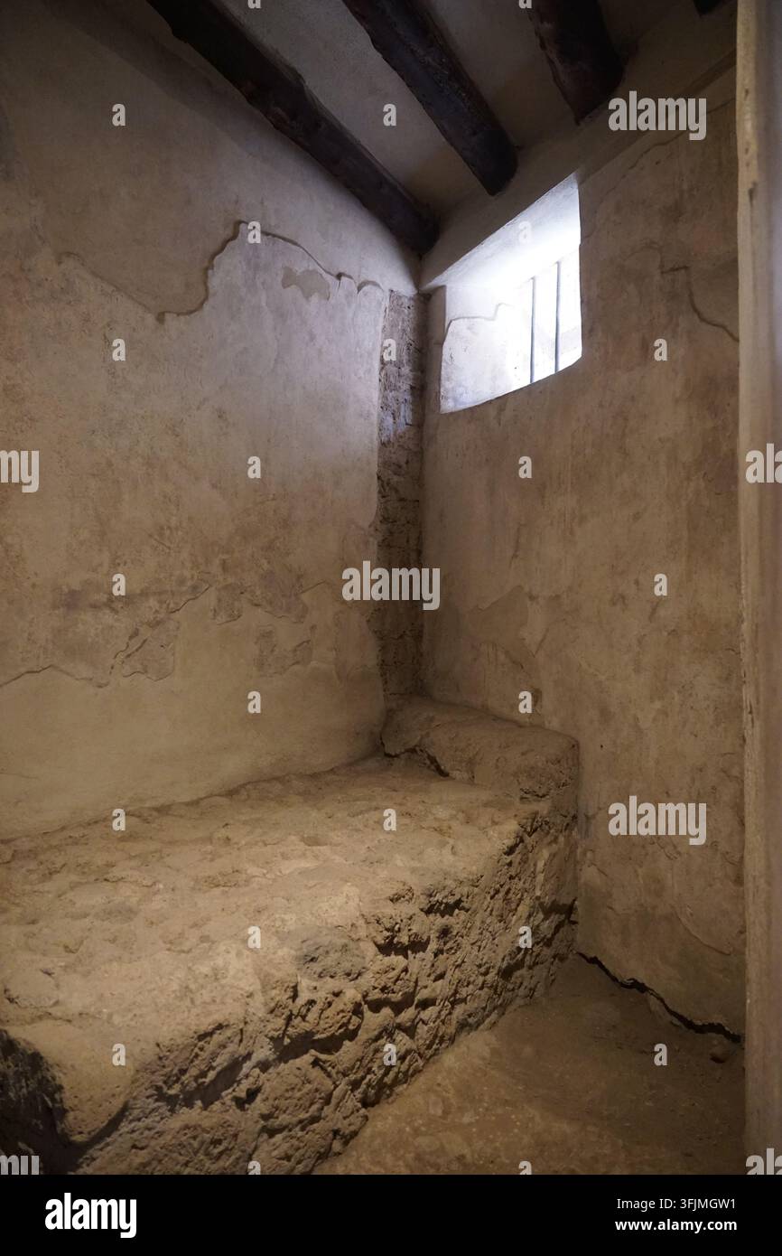 Prostituierten Zimmer in Pompeji Bordell Stockfoto
