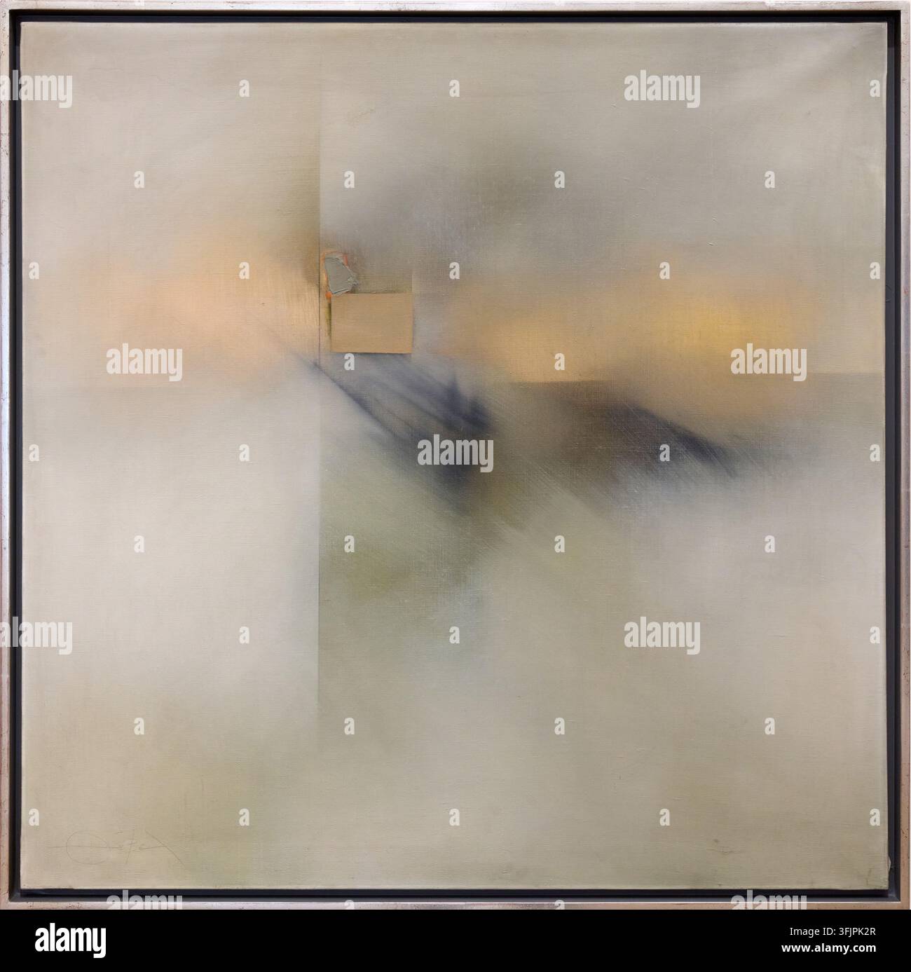Flug in Pink, 1966, Fernando Zóbel (Manila, 1924 - Rom, 1984), Sammlung Faro Santander Stockfoto