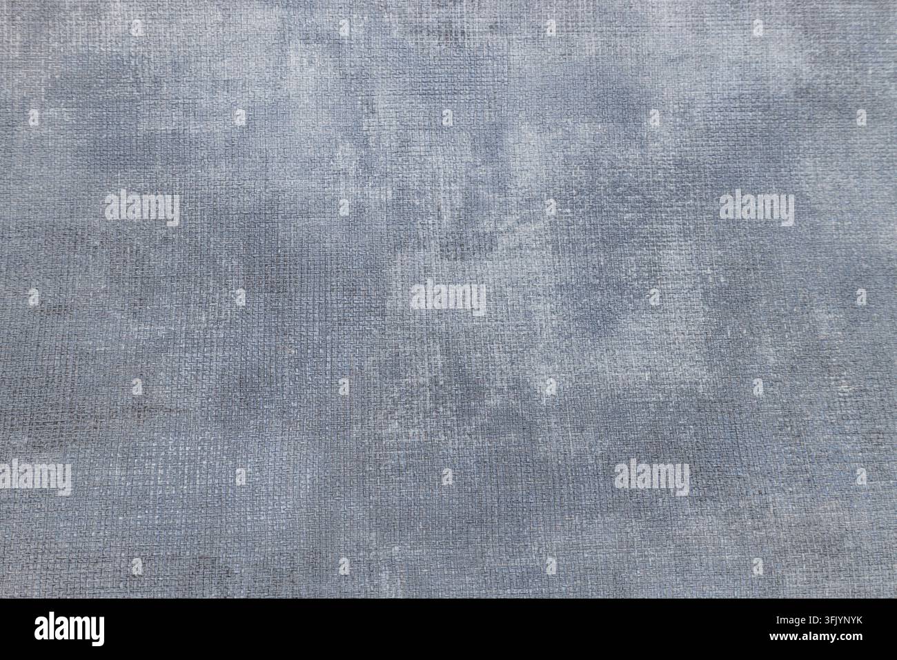 Abstrakter blaugrauer Stofftexturrenhintergrund Stockfoto