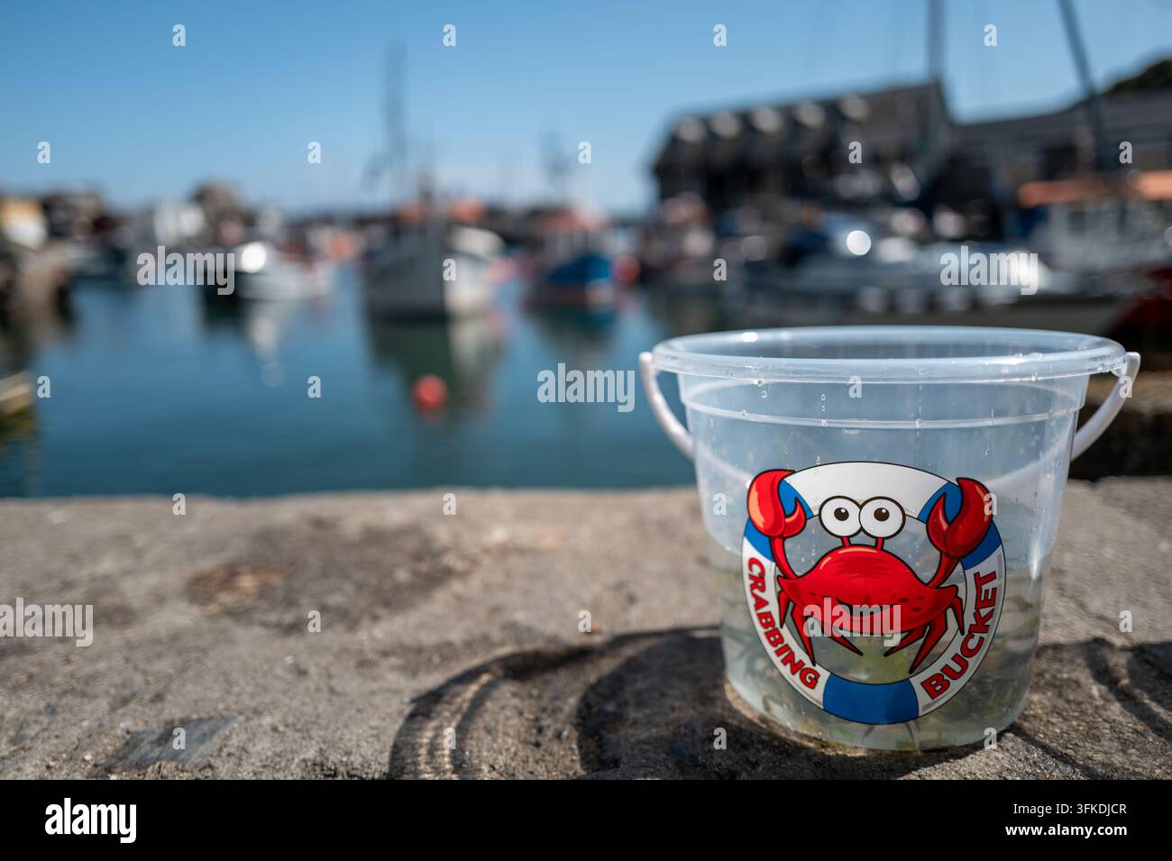 Verdrehungen Eimer, Mevagissey, Cornwall. Stockfoto