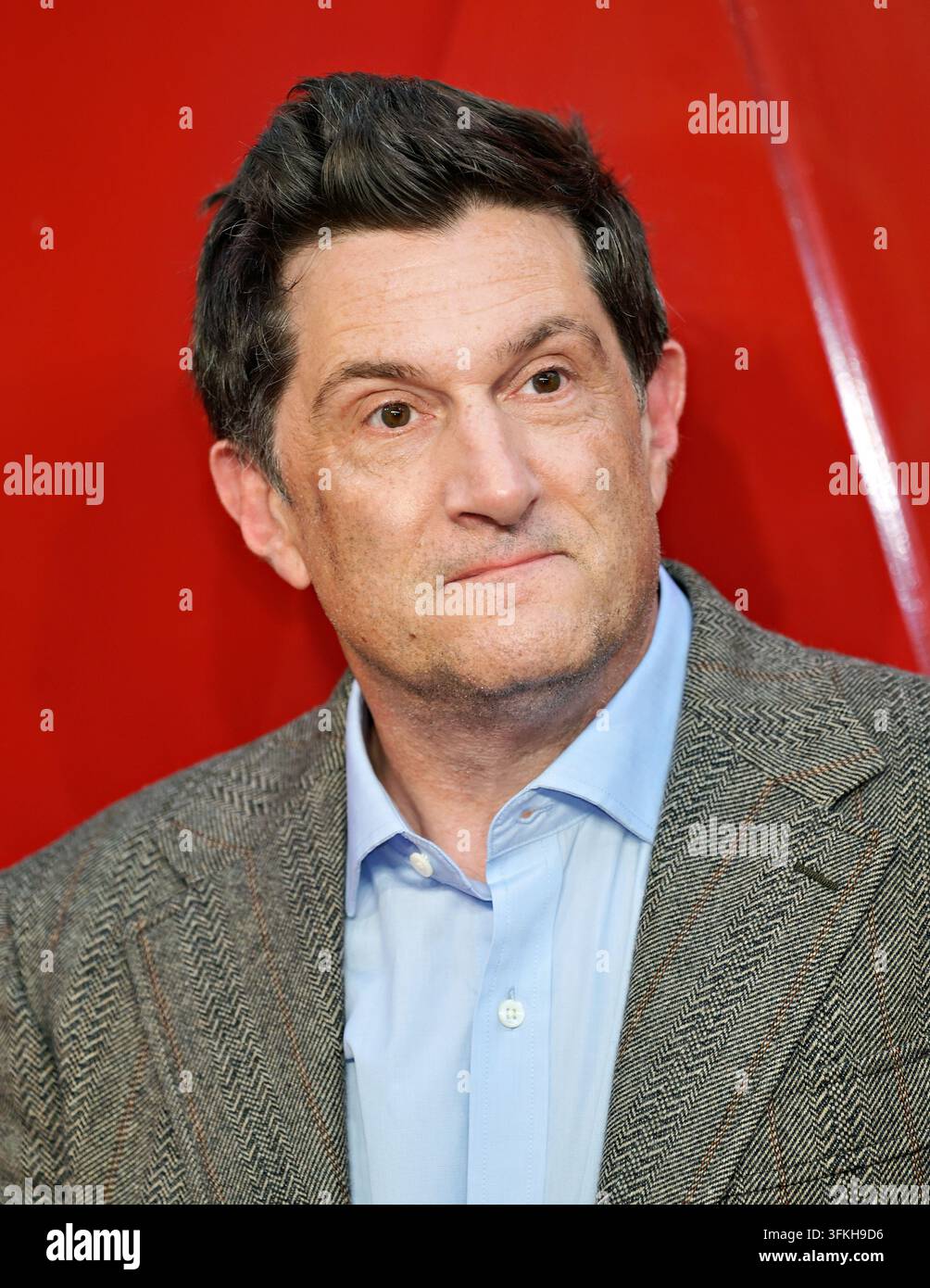 London, UK. 24. Sep, 2026. LONDON, ENGLAND - 24. SEPTEMBER: Michael Showalter nimmt an der UK-Gala-Vorführung von „Verity“ im Curzon Mayfair am 24. September 2026 in London, England, teil. (Foto von 李世惠/See Li/Picture Capital) Credit: See Li/Picture Capital/Alamy Live News Stockfoto