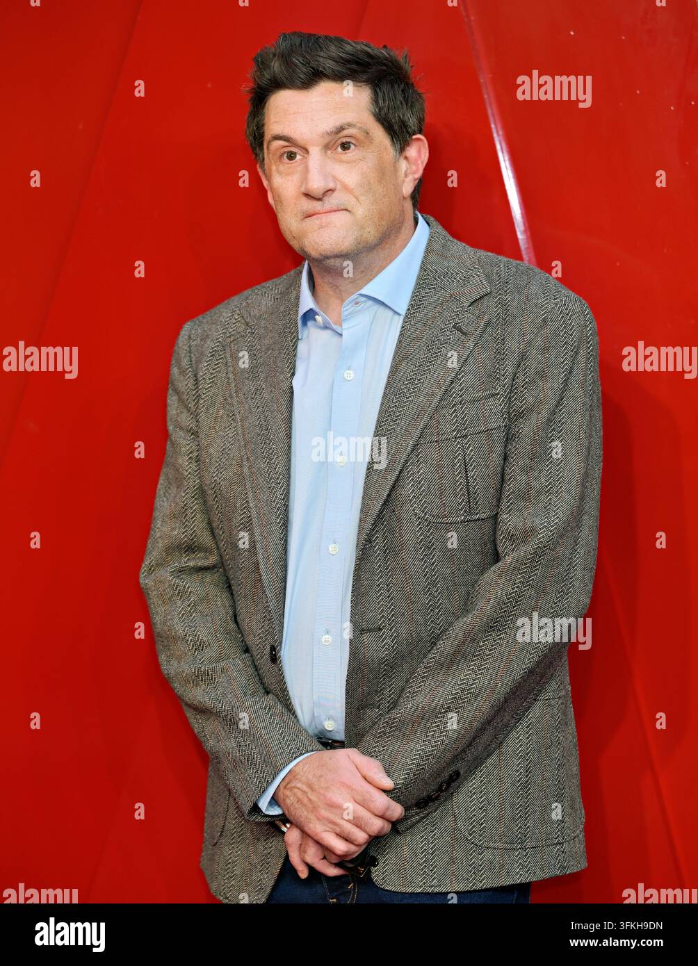 London, UK. 24. Sep, 2026. LONDON, ENGLAND - 24. SEPTEMBER: Michael Showalter nimmt an der UK-Gala-Vorführung von „Verity“ im Curzon Mayfair am 24. September 2026 in London, England, teil. (Foto von 李世惠/See Li/Picture Capital) Credit: See Li/Picture Capital/Alamy Live News Stockfoto