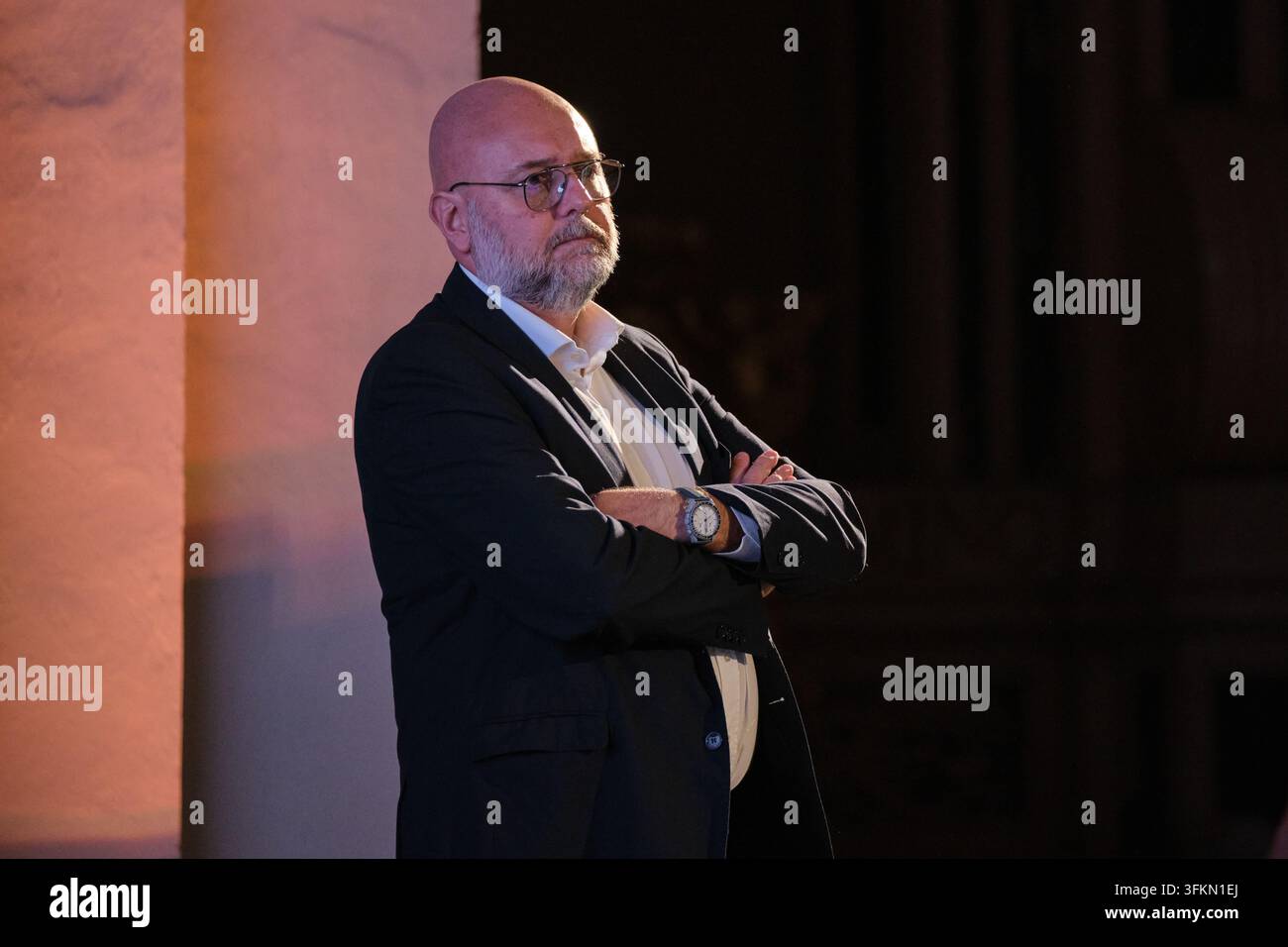 DIG Festival 2026, 'Bella Ciao'-Ausgabe — Festival für investigativen Journalismus in Modena, Italien (23.–27. September 2026), gewidmet der Meinungsfreiheit Stockfoto