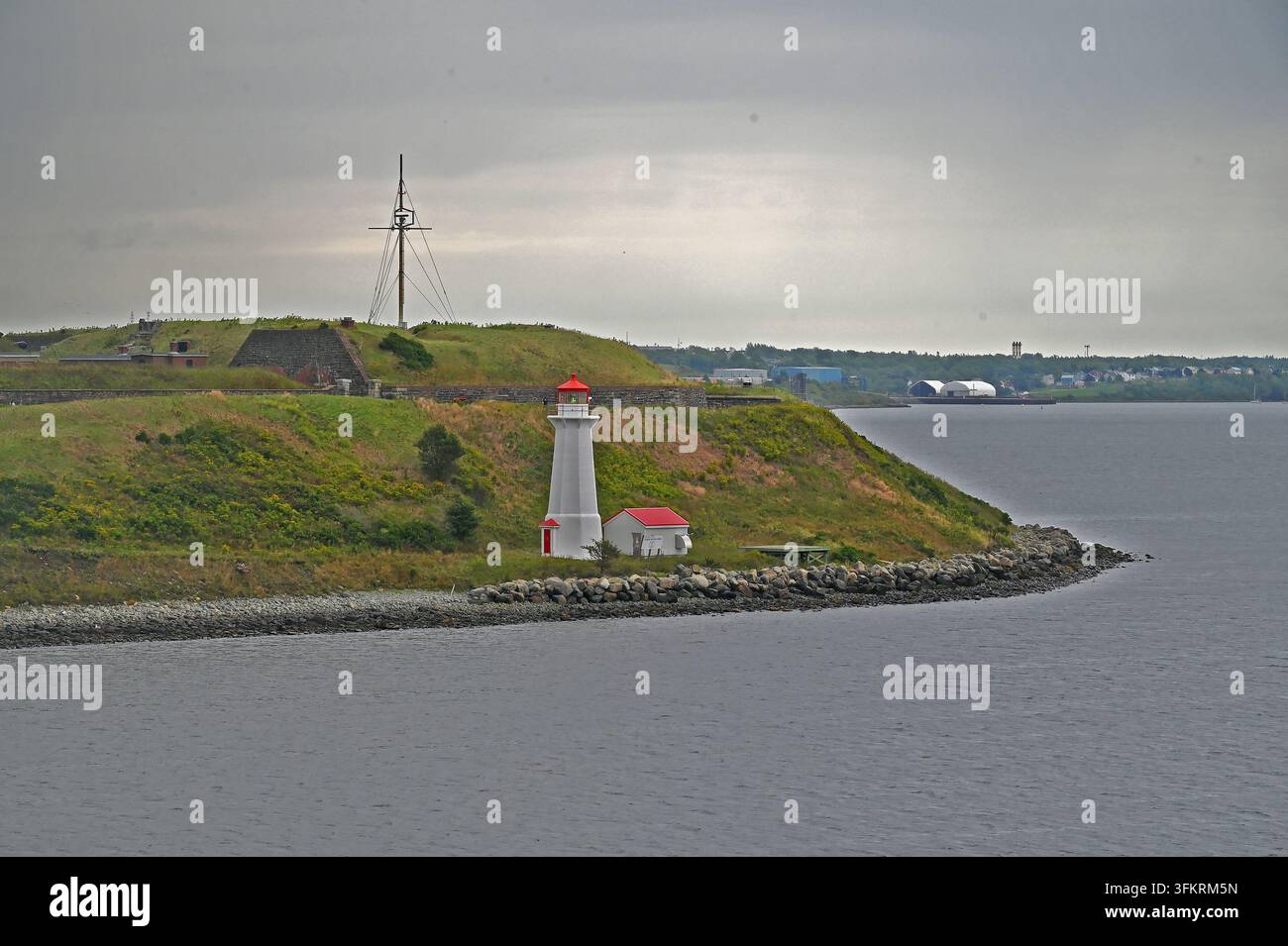 Die Leuchttürme in Neuschottland und Halifax sind zahlreich. Stockfoto