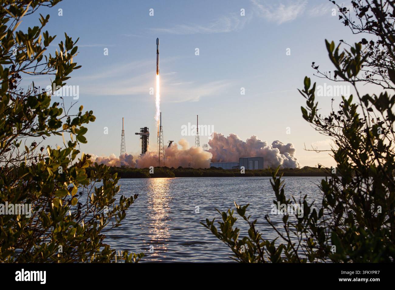 NG-24 Start, Cape Canaveral, Florida, 11. April 2026 Stockfoto