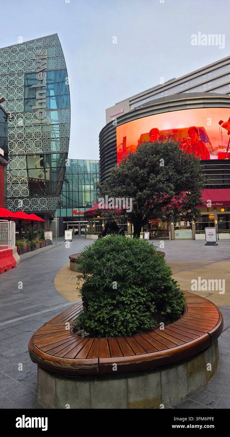 Stratford Centre London - Smartphone-aufgenommenes Stockfoto