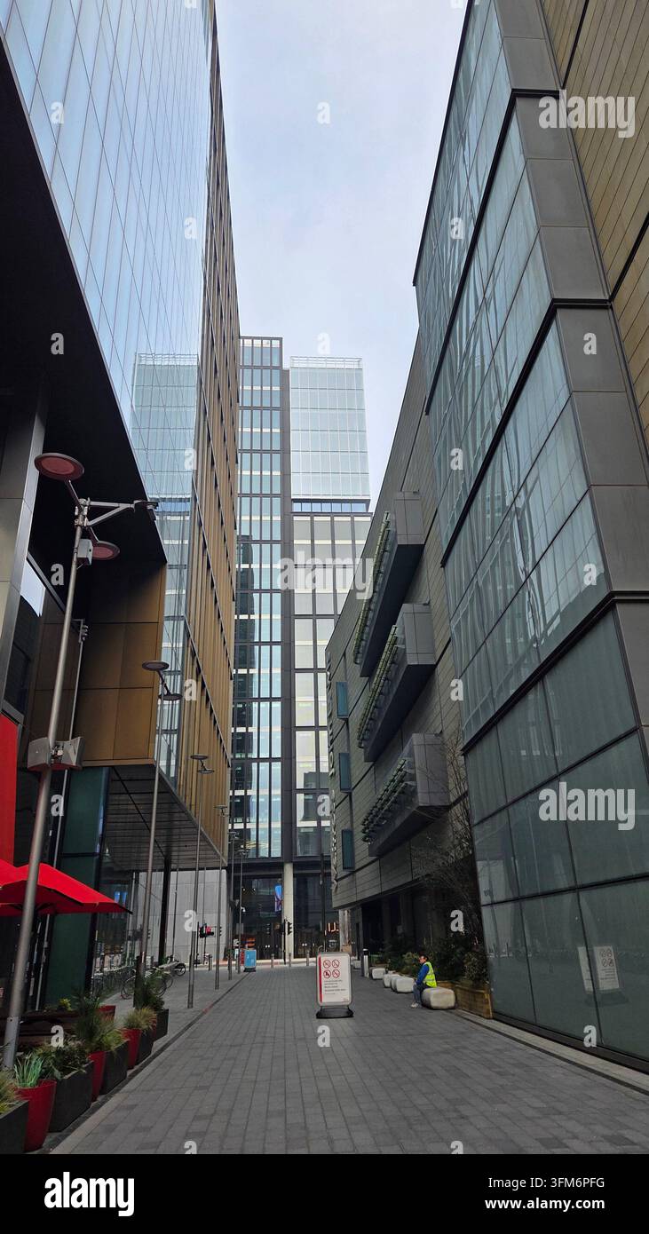Stratford Centre London - Smartphone-aufgenommenes Stockfoto