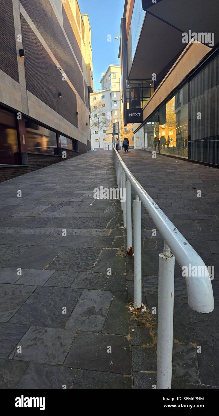 Cabot Circus, Bristol, 2026 - Smartphone-aufgenommenes Stockfoto